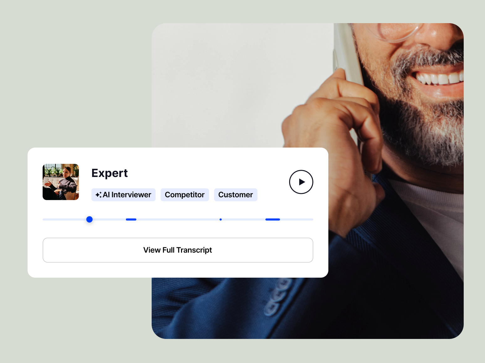 AlphaSense interview transcript