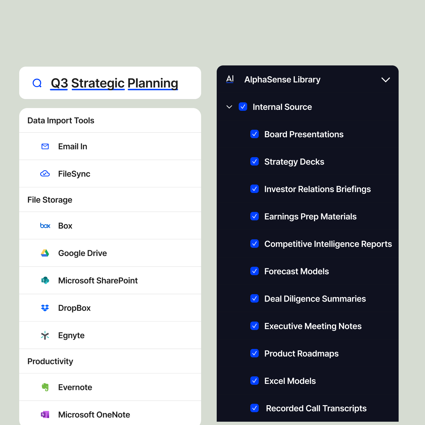 Add internal content